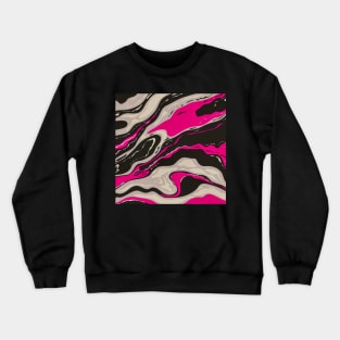 Black and White Brink Pink Inkscape Crewneck Sweatshirt